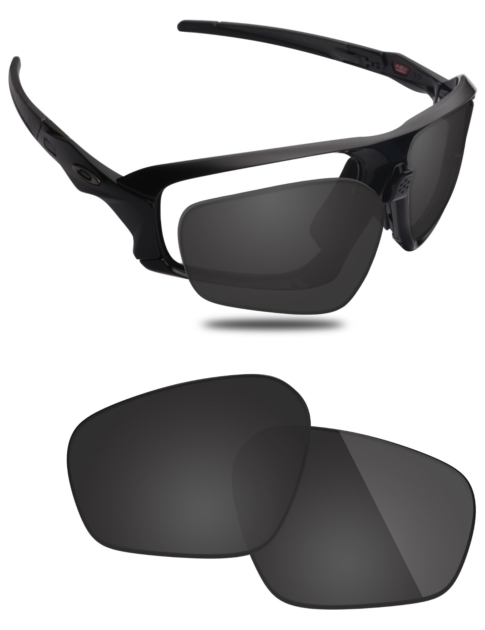 Fiskr Lenti polarizzate di ricambio compatibili con occhiali da sole Oakley Field Jacket OO9402, resistenti agli urti e vestibilità perfetta