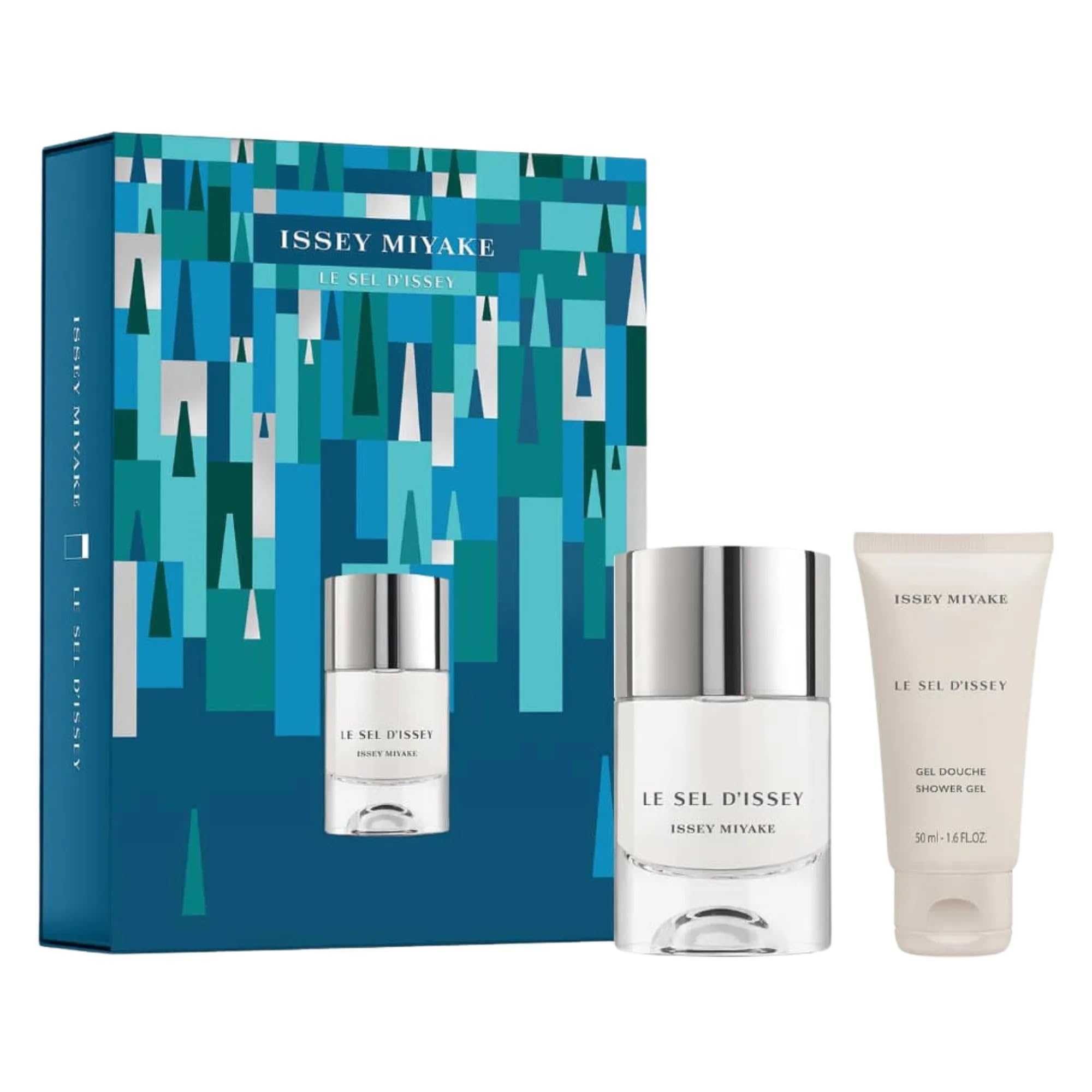Issey Miyake Le Sel d'Issey Eau de Toilette & Shower Gel Gift Set 2024 (50ml EDT & 50ml Shower Gel)
