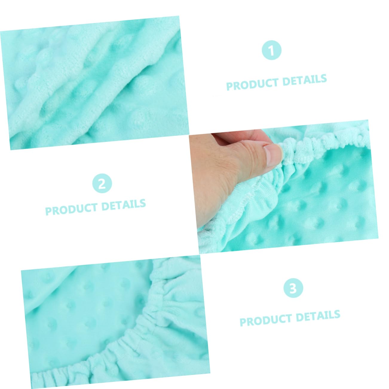 2pcs Breathable Diaper Change Pad Covers Changing Table for Breastfeeding