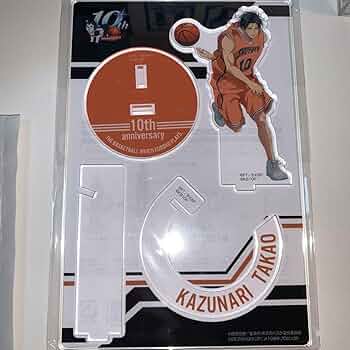 黒子のバスケ　黒バス　高尾和成　キーホルダー　アクスタ　4点セット TVアニメ『黒子のバスケ』より、高尾和成の新規描きおろし