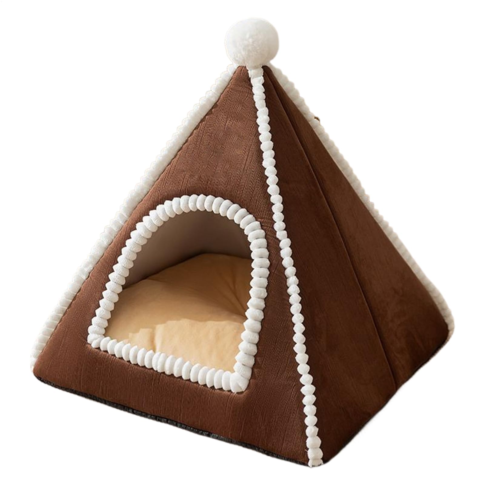 Maison pour chat et panier de sécurité hiver pour race moyenne