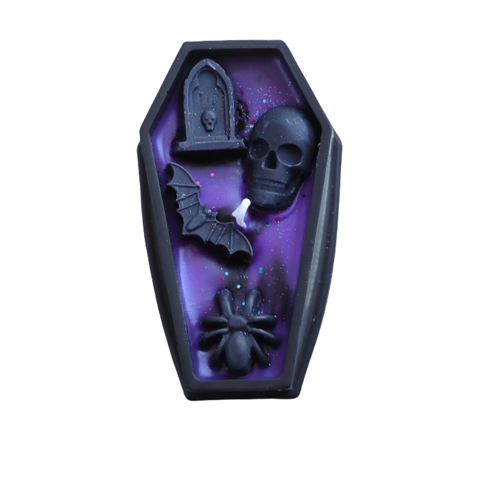 Woedpez Vampires Themed Coffins with Fragrances Function Plant Blend Scented for Halloween Holiday Decoration Vampires Theme Decorative