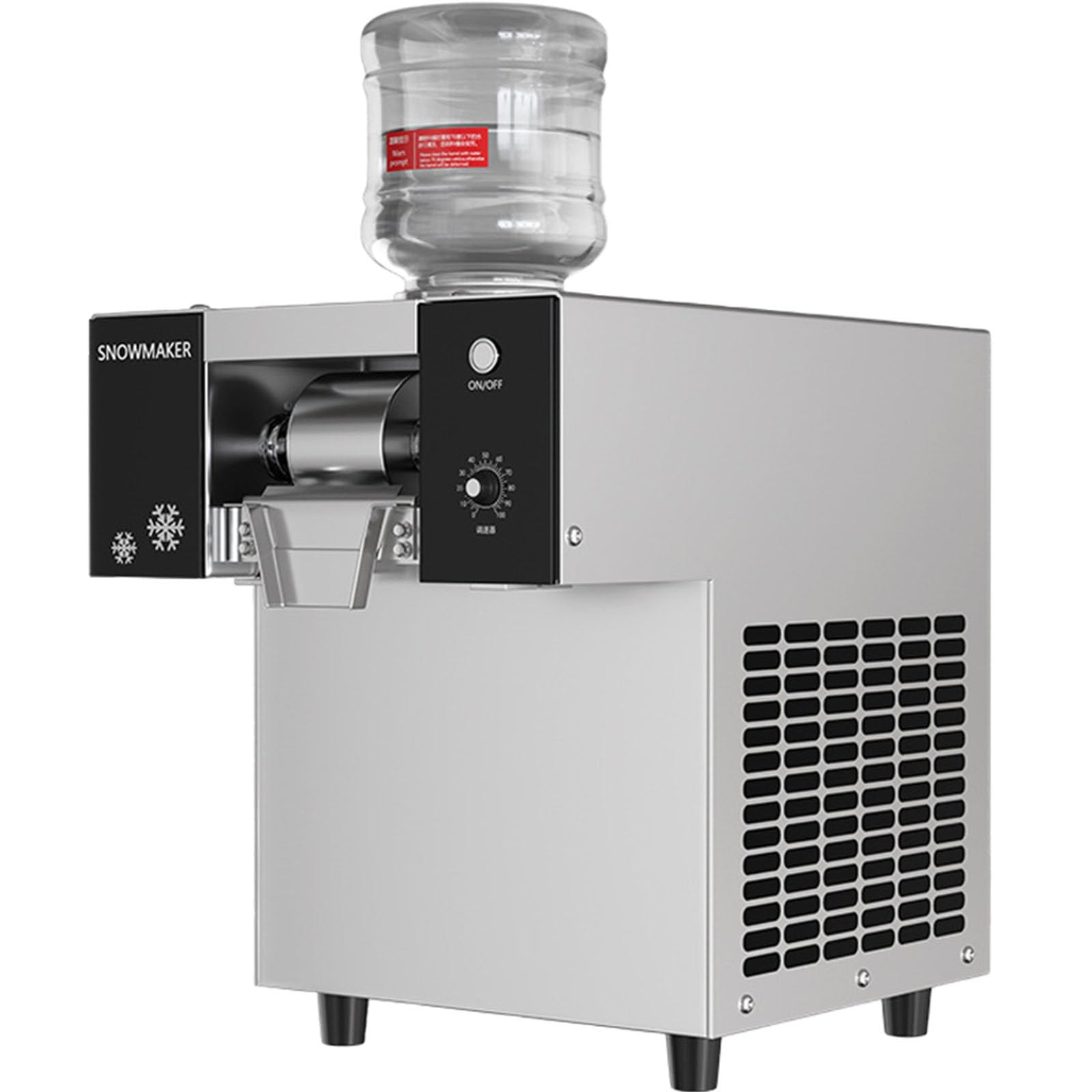 Ylpddmm Multicolor Commercial Automatic Electric Snowflake Ice Machine