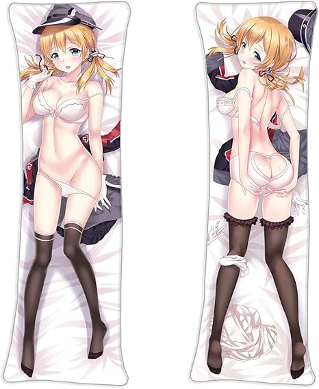 Amazon 艦隊これくしょん 艦これ 歐根親王 プリンツ オイゲン 抱き枕カバー アニメ ピーチスキン 1cmx40cm 47 2inx15 7in 等身大抱き枕 両面プリント 萌えグッズ フル ボディ枕カバー アニメ 萌えグッズ 通販