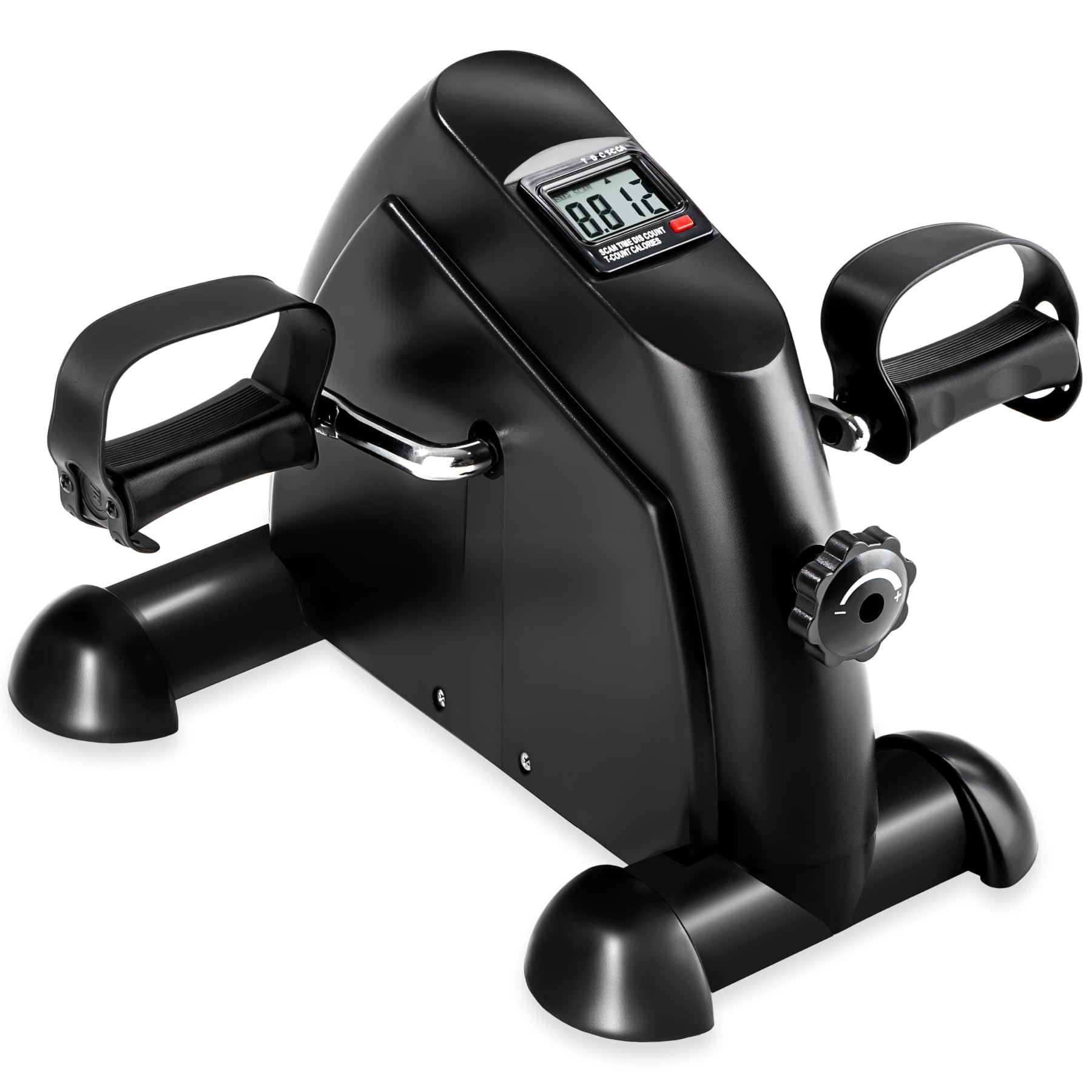 tectake® Mini Vélo d'appartement, 40 x 35 x 32 cm, Pedalier d appartement, Pedalier Bureau, Écran LCD, Sport maison, Entraînement des bras et des jambes, Mini Velo d'appartement, Compatible tout âge