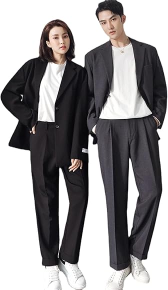 Amazon.co.jp: セットアップ メンズ ゆったり 長袖 カップル