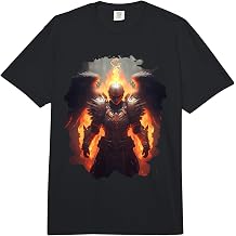 Angel of Fire with Flames of Hell Comfort Colors Adult Heavyweight T-Shirt