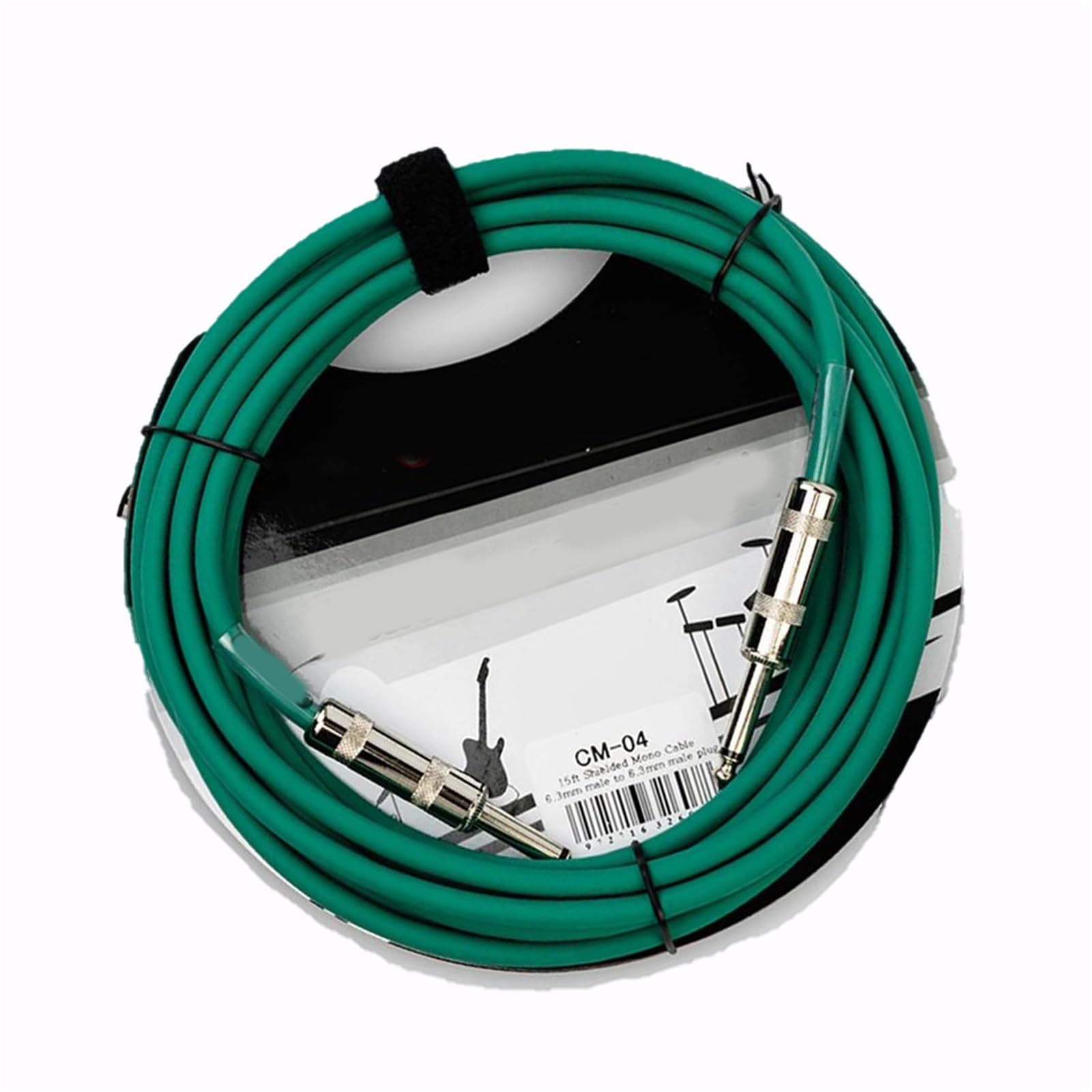 Zestaw Kabli Gitarowych Gitarowy Kabel 1/4 Cala Z Zewnętrzną Osłoną Miękkiego PVC