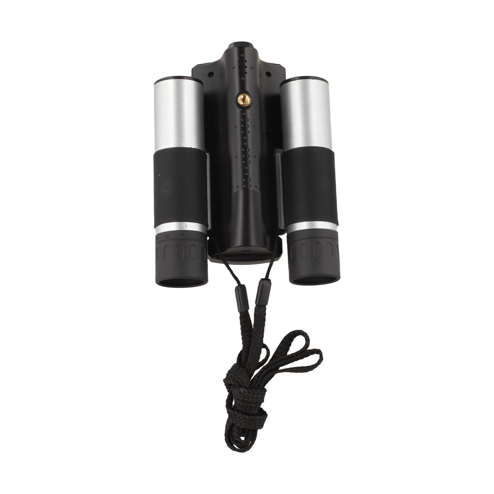 Prismáticos de 10 x 25 pulgadas con cámara fotográfica de 5 MP 1080P y vídeo de 2 pulgadas, gran campo de visión para caza, observación de aves, viajes, color negro