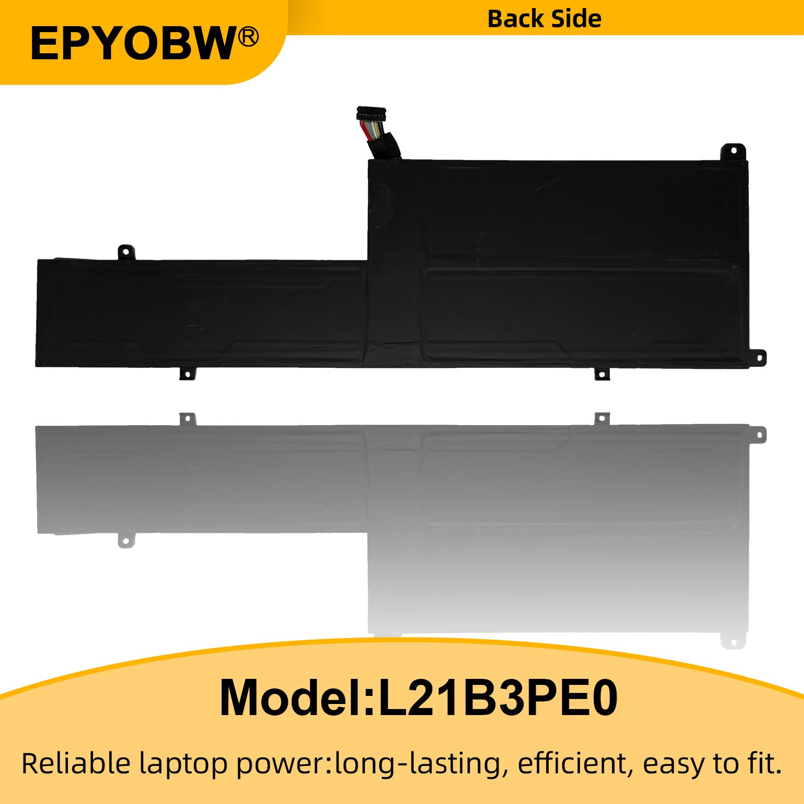 Amazon.com: EPYOBW L21B3PE0 Laptop Battery 52.5Wh Compatible with