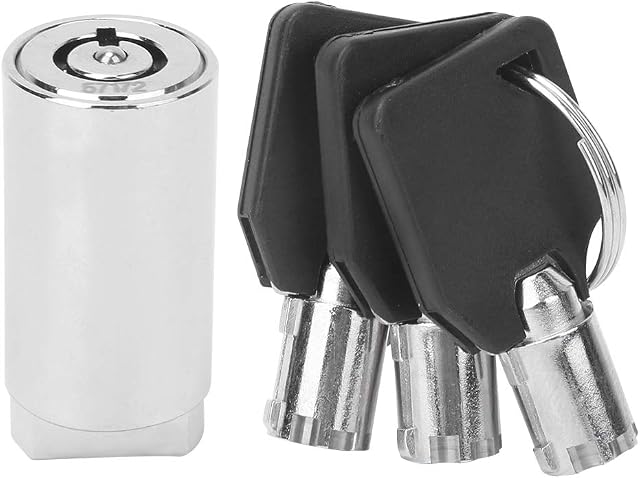 Vending Machine Lock,Soda Machine Locks with Keyed Alike,Zinc Alloy Chrome Color Single Opening Key Vending Machine Lock Cylinder for Automatic Selling Machines Industrial Tank Safe Box, Vending