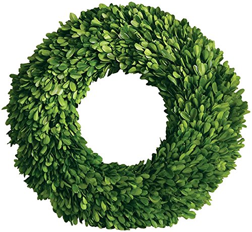 Mills Floral Company Boxwood Round Wreath, Single Side 16