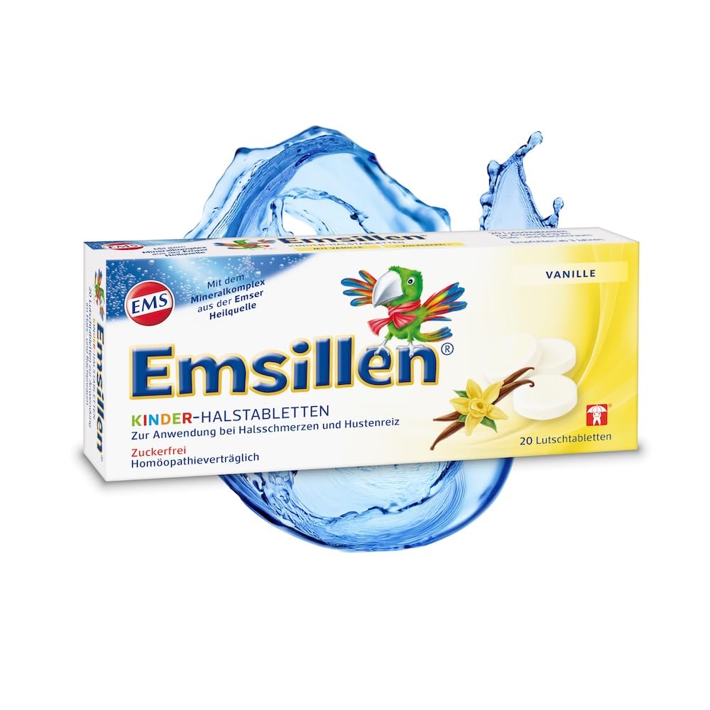 Emsillen Kinder Halstabletten mit Natürlichem Emser Salz
