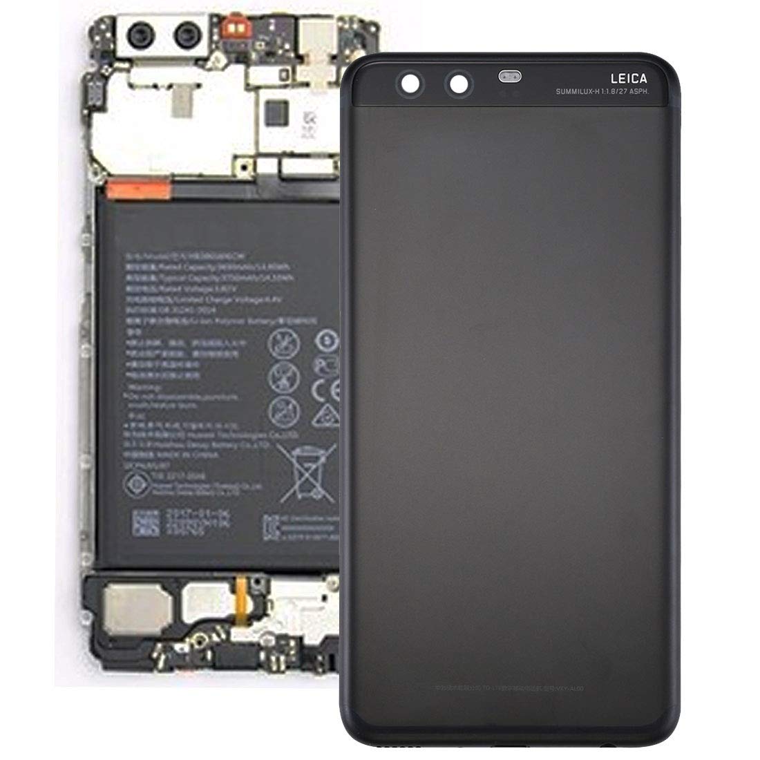 MDYHMCHWYH AYSMG For Huawei P10 Plus Battery Back Cover(Gold) (Color : Blue)