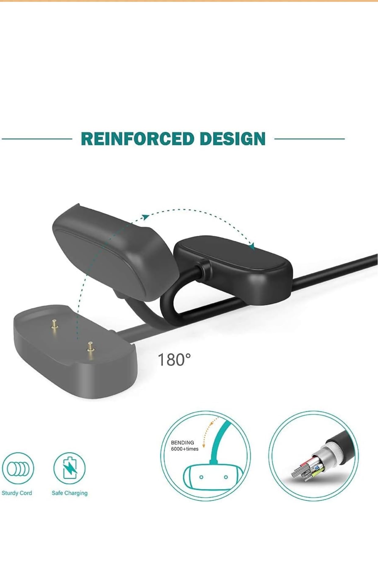 Amazfit Charger Cable - Black -2