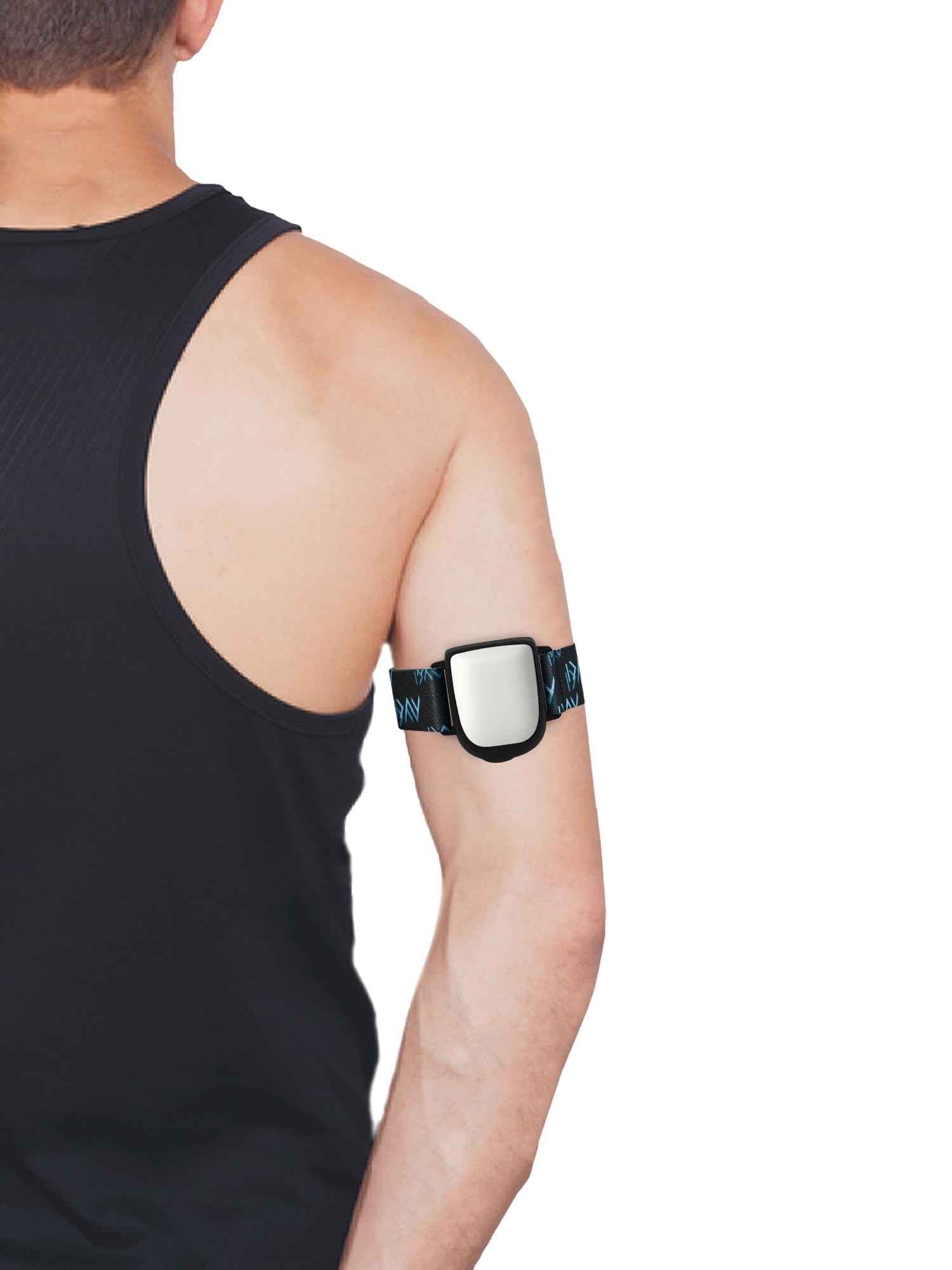 Brassard Réglable pour Pompe à Insuline Omnipod – Dia-Style – Bande Élastique Confortable et Douce – Protection pour la Pompe - Pour Sport et Activités Quotidiennes (S (23-29 cm ~ 9.1-11.4 in))