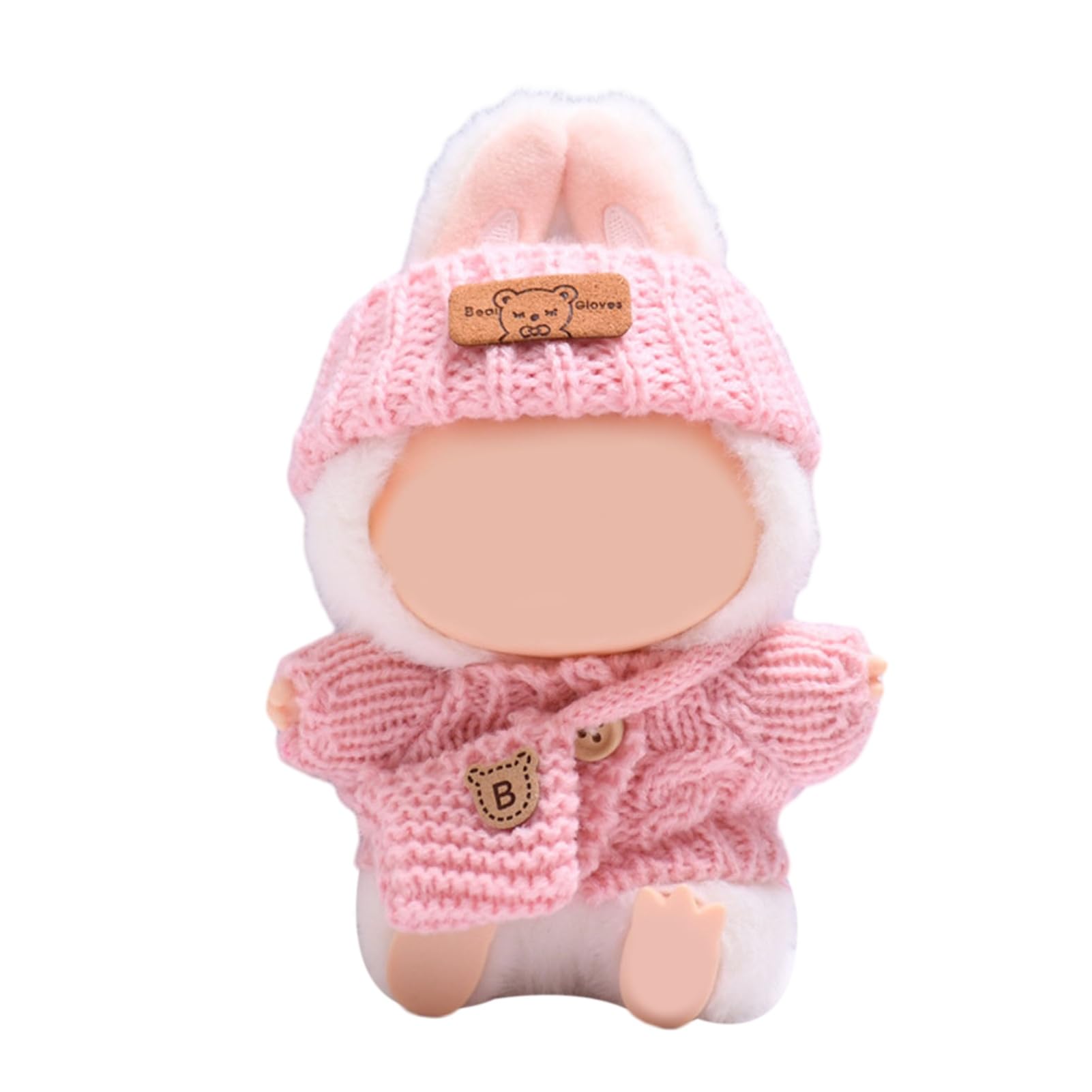 matumou Clothes Cute Sweater Hat Set for 17cm Dolls Clothing Replacement Outfits for Theme Parties And Photo Shoots