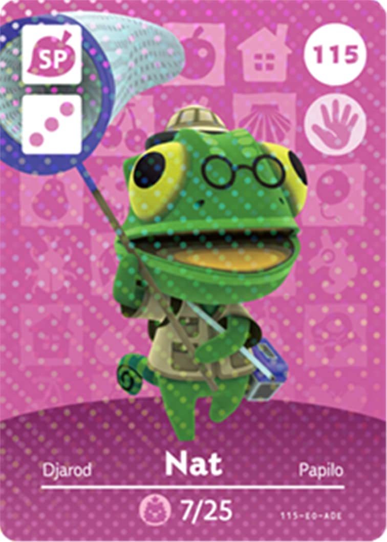 Amazon.com: Nat JORDEN Animal Crossing Happy Home Designer Amiibo