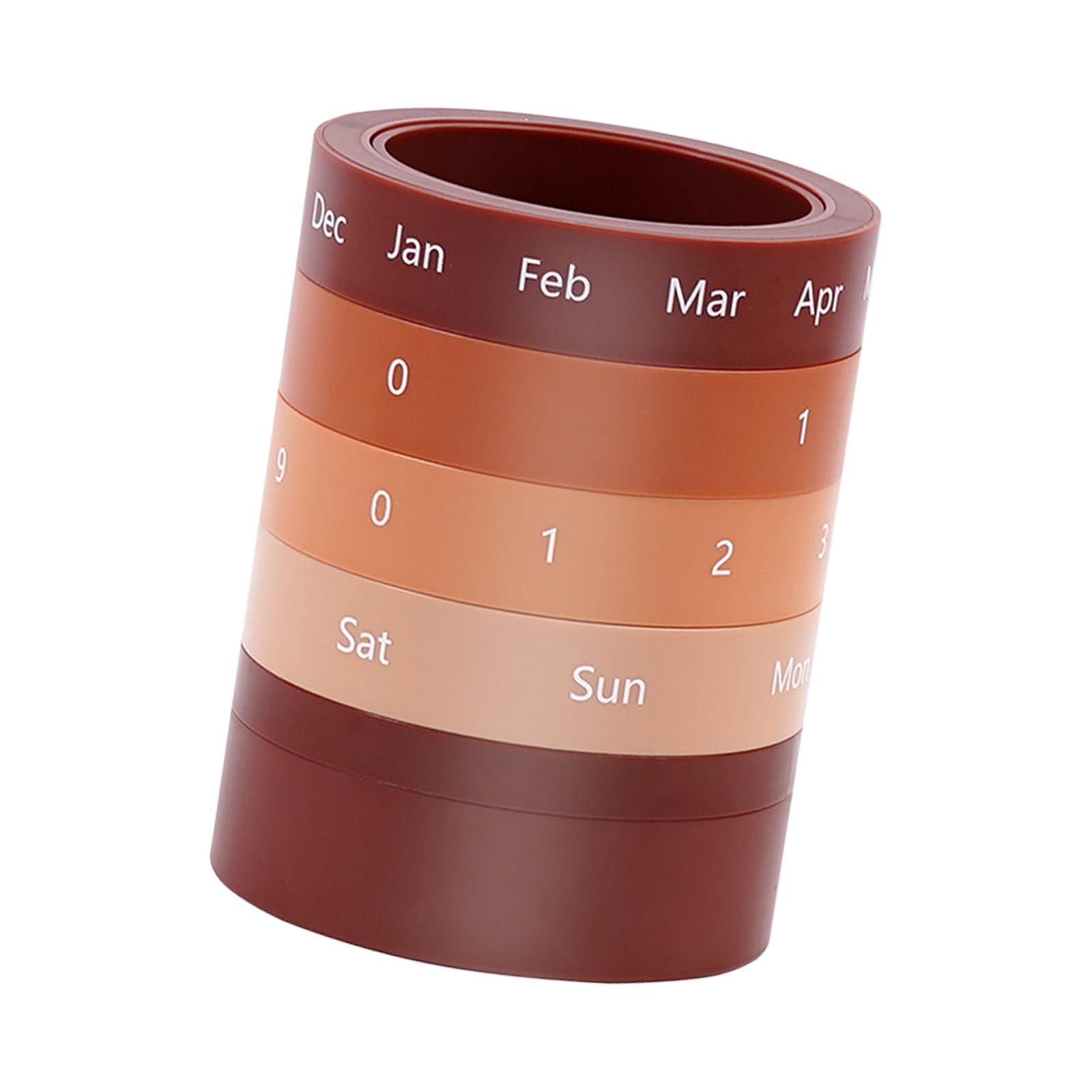 Msioytog Brown Pen Holder Stationeries Holders Shelf Pencil Organizers Home Offices Desktop Decorations Ornament Pen Inserted Holder Decorative Pencil Cup