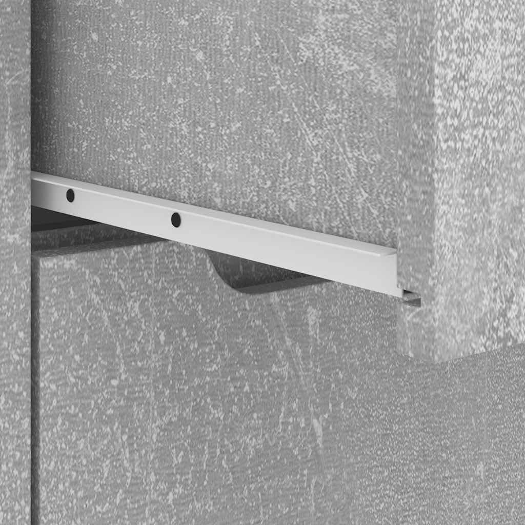 Stilvoller Nachttisch aus Holzwerkstoff mit reichlich Stauraum, feuchtigkeitsbeständig und verformungsresistent für Schlafzimmer und Wohnzimmer