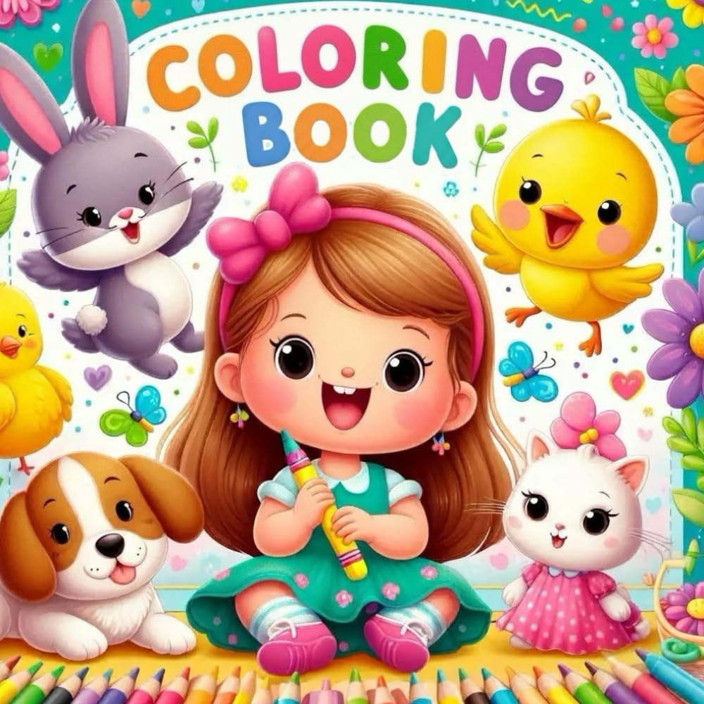 COLORING BOOK: “My First Coloring Adventure”
