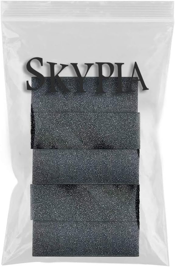 SKYPIA Nail Buffer 3 Sided Blocks Sanding Buffing Grinding Polisher File Shine Nail Art Pedicure Manicure Tool (5 PCS)