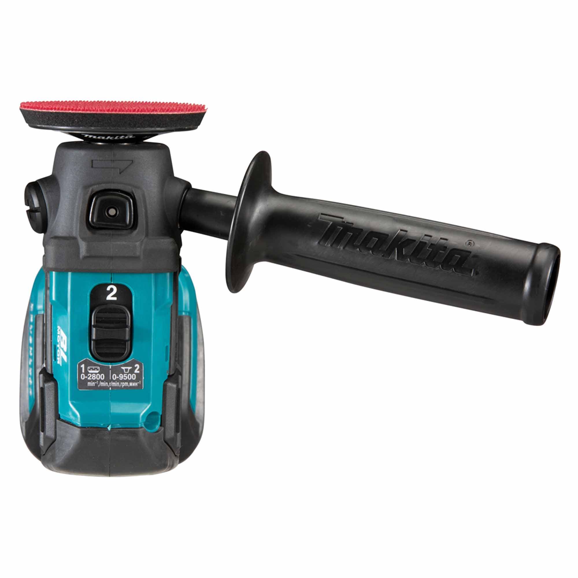 Makita DPV300ZJ Poliermaschine 18 V LXT Ø75 mm (Solo) aus Makpac