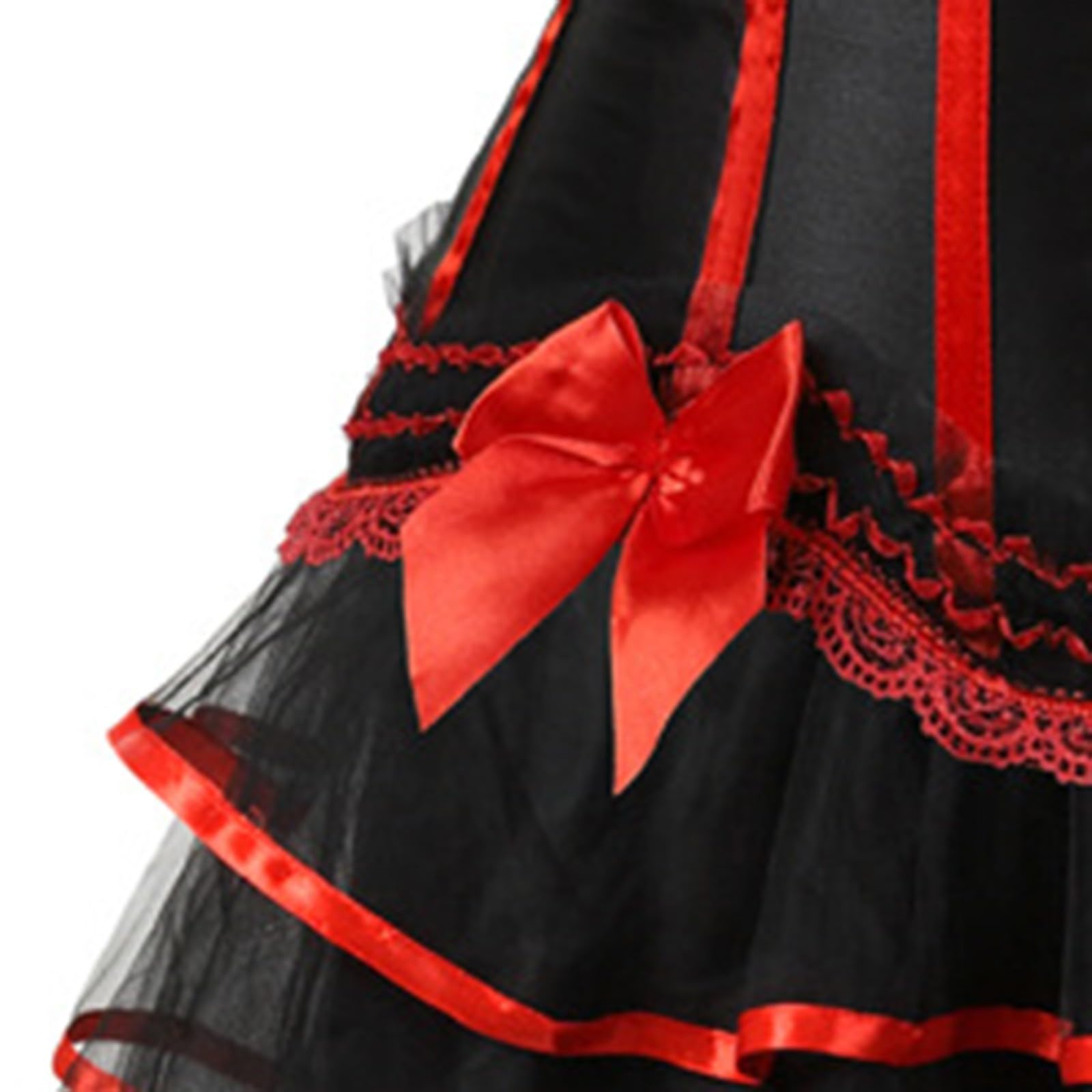 Damen Oktoberfest Dresses Dirndlkleid Trachtenkleid Elegantes Korsettkleid mit bauschigem Rock für historische Cosplay und Themenveranstaltungen Trachtenmode Trachten Kleid