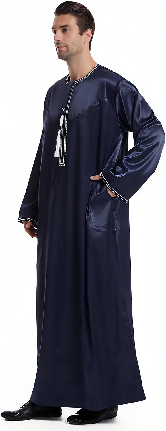 Men's Kaftan - Muslim Robe Thobe Caftan