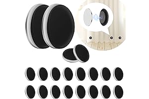 Magnetic Drapery Weights: 20 Heavy-Duty No-Sew Curtain Weights for Preventing Wind Billowing