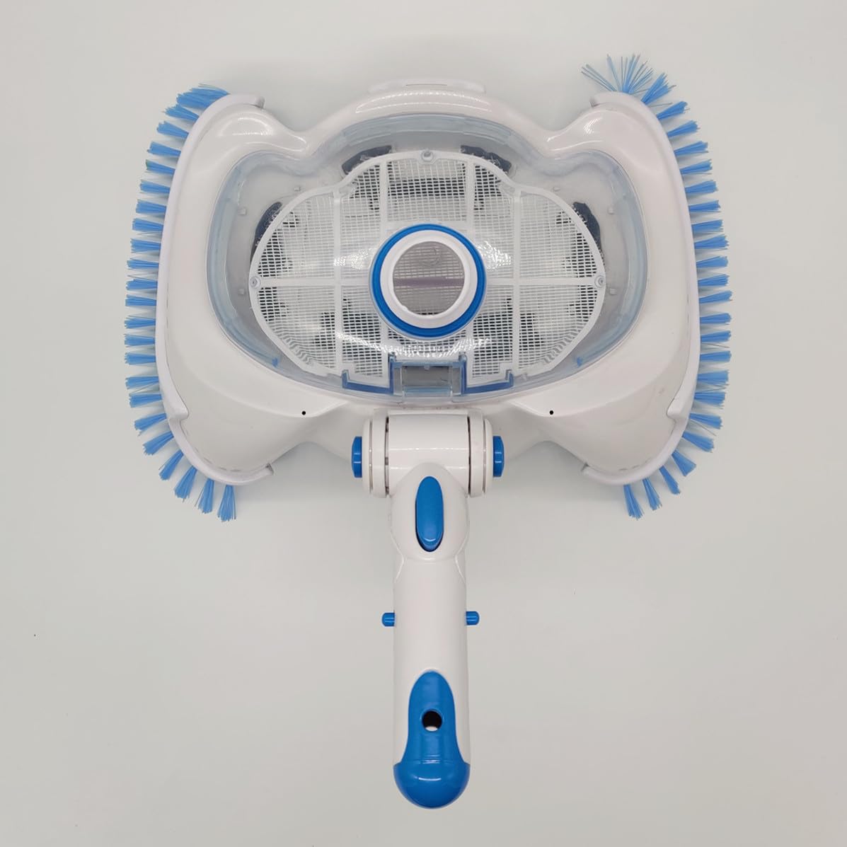 Tête de Nettoyage de Piscine à Vide Couvercle Transparent, Blanc