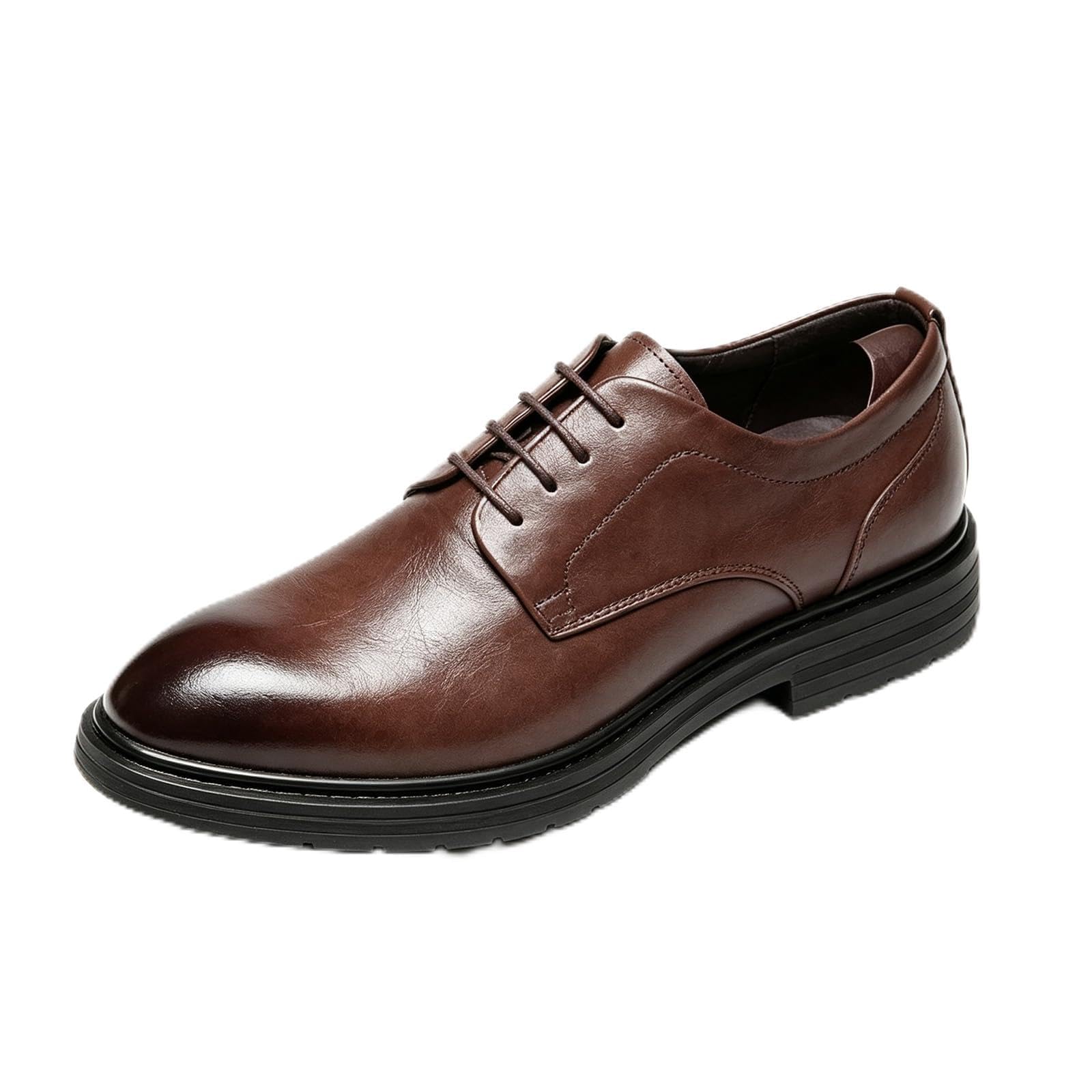 Scarpe da Cerimonia Stringate Classiche Scarpe Derby per Uomo