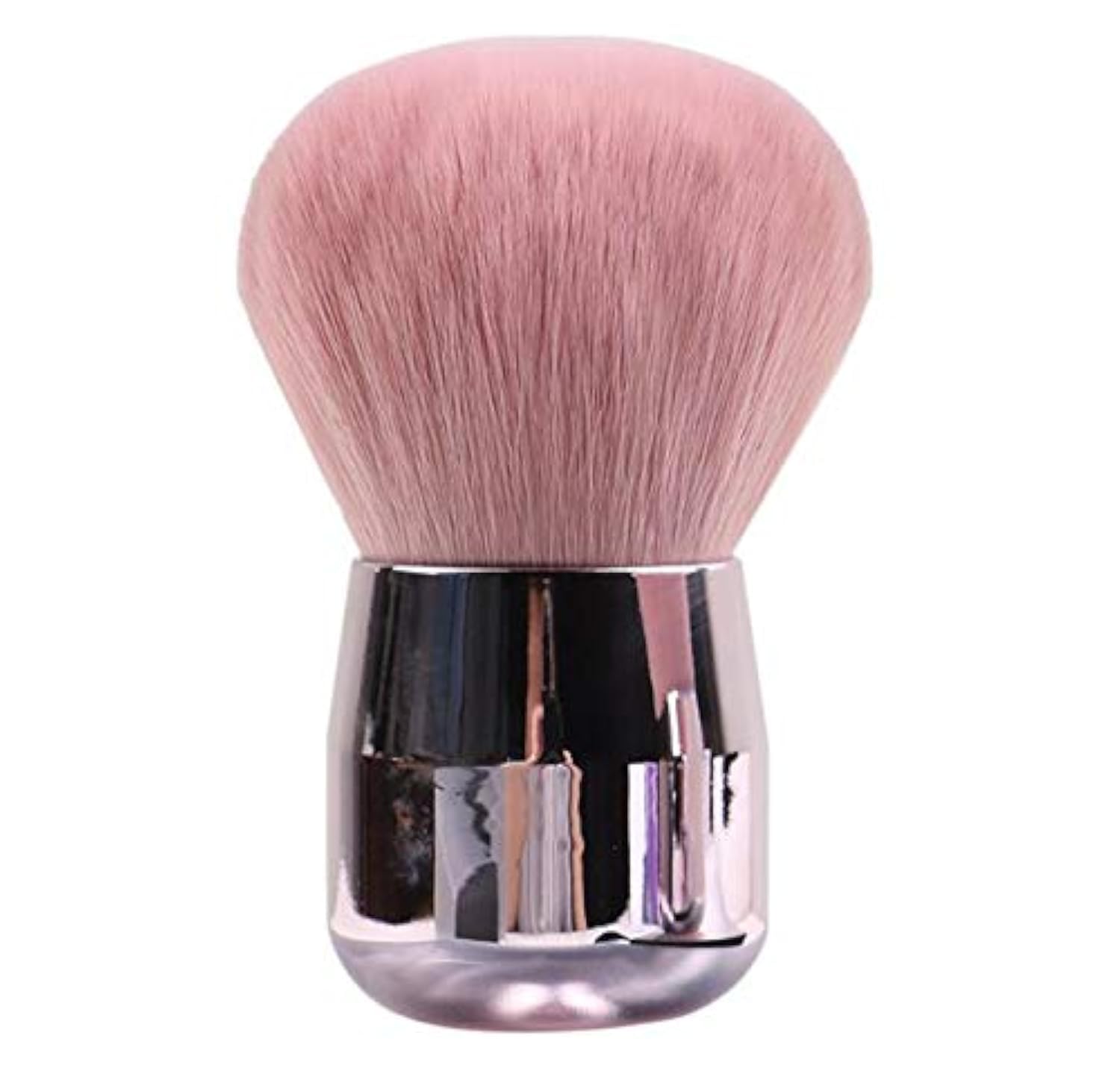 Mwoot nail art Dust Brush Remover Cleaner per acrilico gel UV, unghie polvere strass trucco fondazione (Rosa)