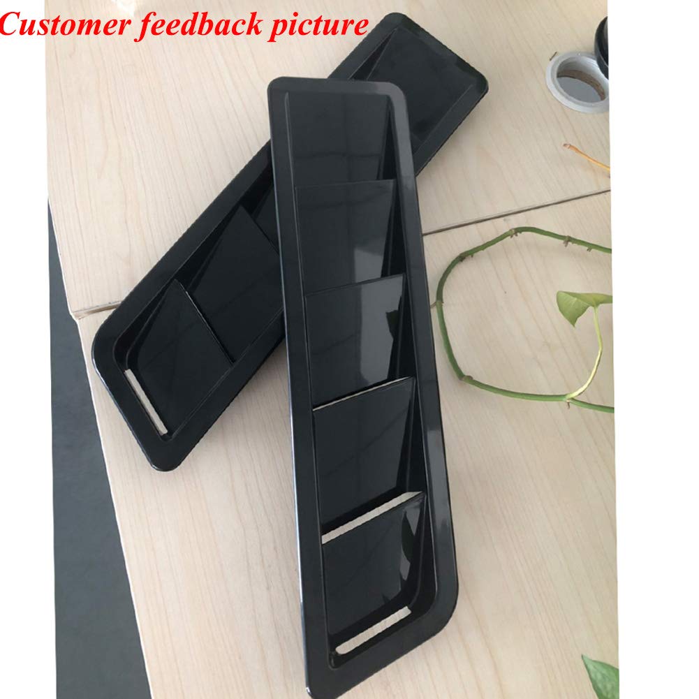 Buy EIGIIS Car Hood Vent Scoop Kit Universal Cold Air Flow Intake