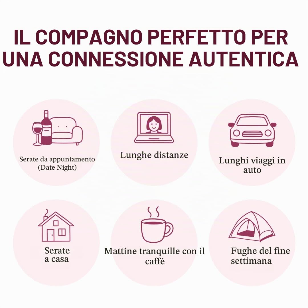 Tales Biglietti di conversazione, edizione per coppie, perfetti per giochi di coppia per adulti, idee per appuntamenti notturni, regali, anniversari e tempo di qualità insieme, richieste per una