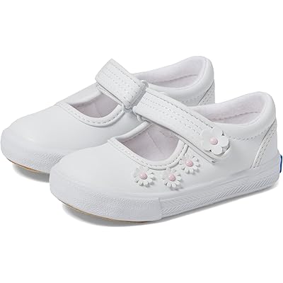 Женские кроссовки Keds Kids Ella Mj Flowers (Toddler/Little Kid) white