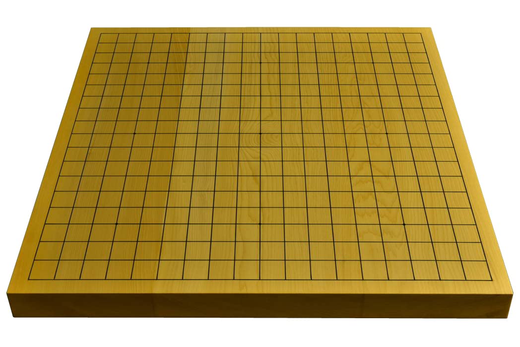 【美品】卓上 碁盤　3枚継 卓上碁盤 – kurokigoishiten