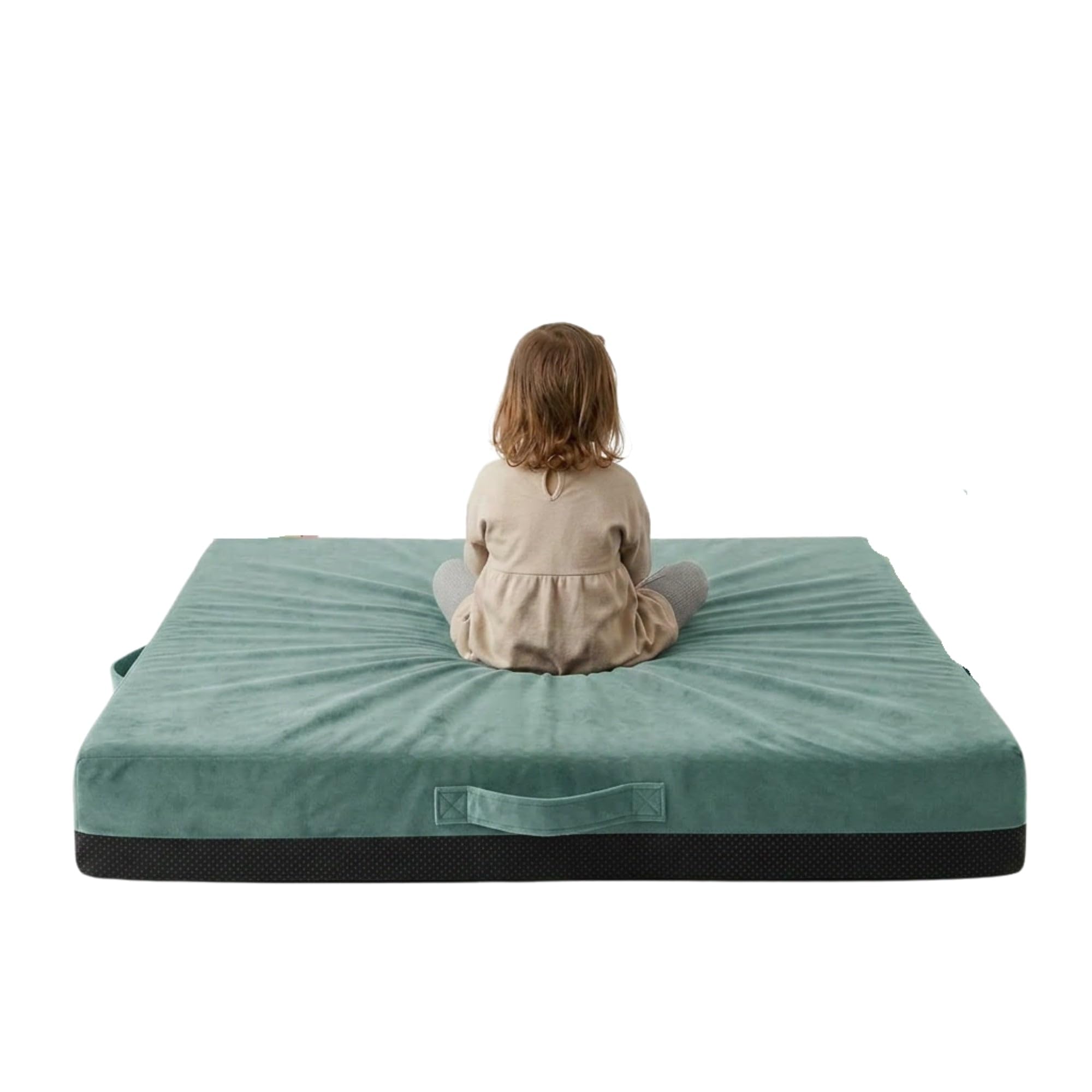 Kosiproducts Sensory Gymnastics Crash Pad, Non Slip 10cm Duck Egg, Wide-Med