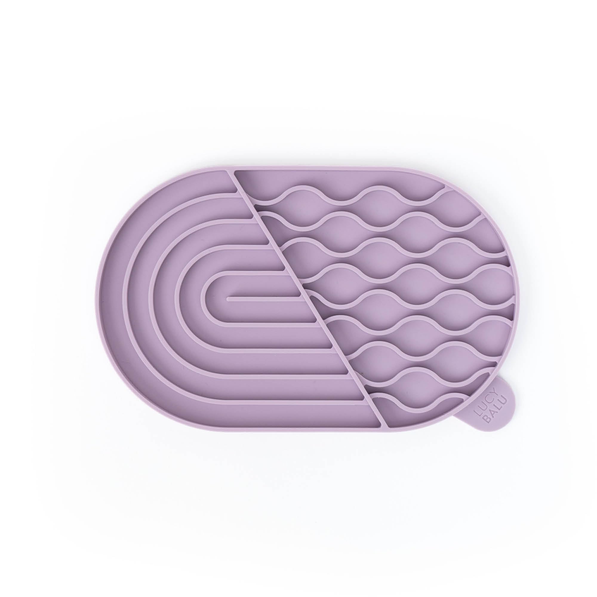 LucyBalu® Zenpad Tappetino leccalecca per gatti in silicone I Rosa