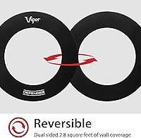 Vista 6 de Viper Defender tablero trasero y paquete de tablero de sisal/cerda para dardos de punta de acero