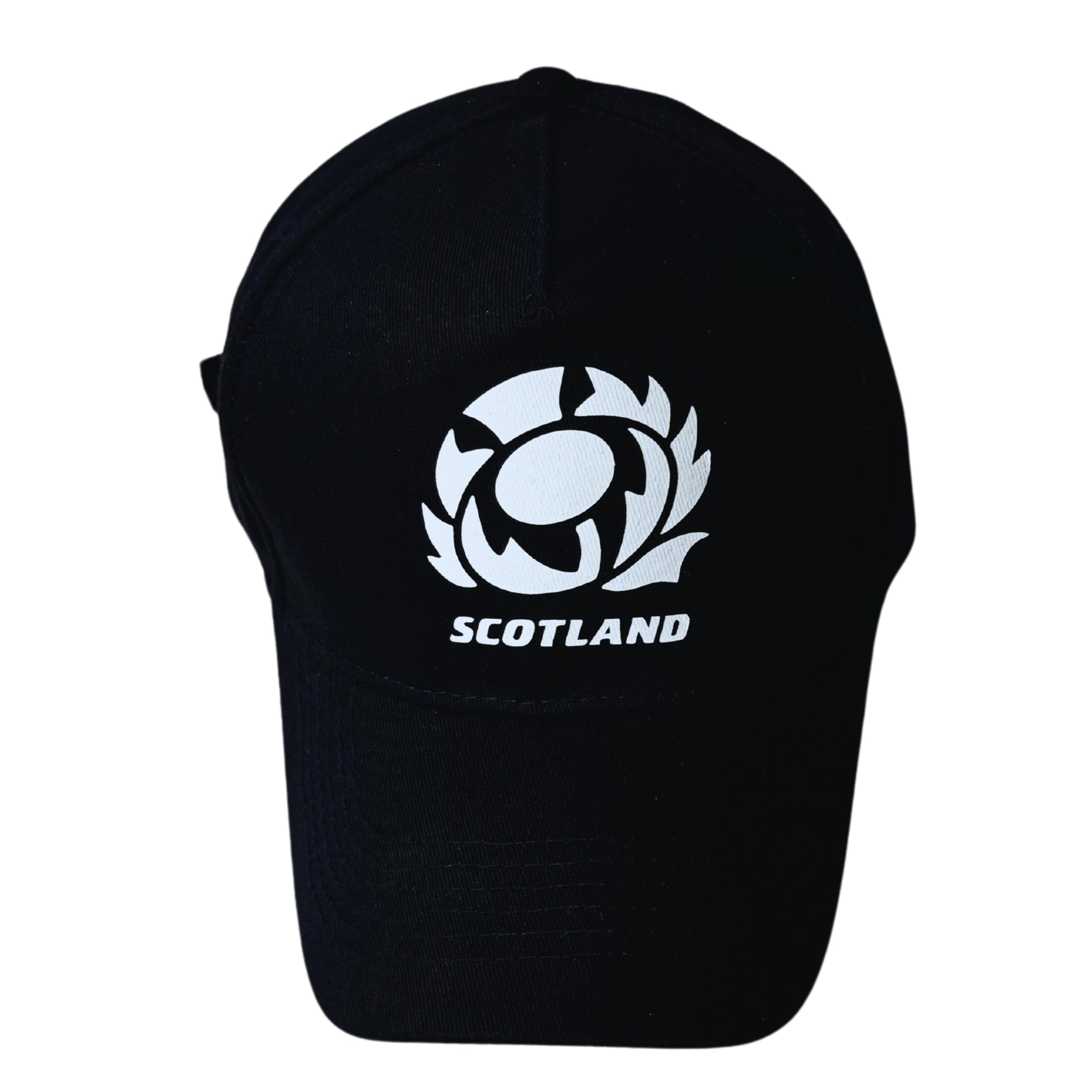 Fidra Scotland Navy Blue Thistle Design Baseball Cap