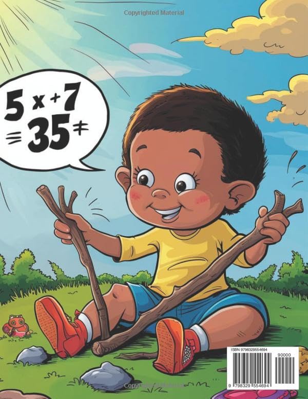 one page a day practice single digit maths practice: Multiplication Math Problems Workbook Math Revision Practice Workbook for Grade 1 Students - Image 2