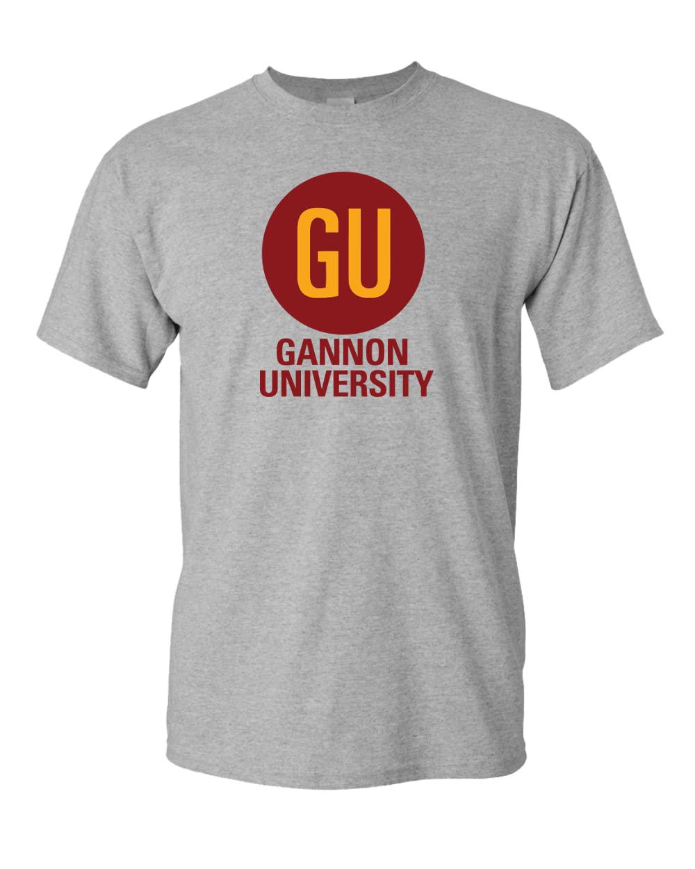 Gannon University GU Circle Unisex Short Sleeve T-Shirt - Gannon Golden Knights Apparel