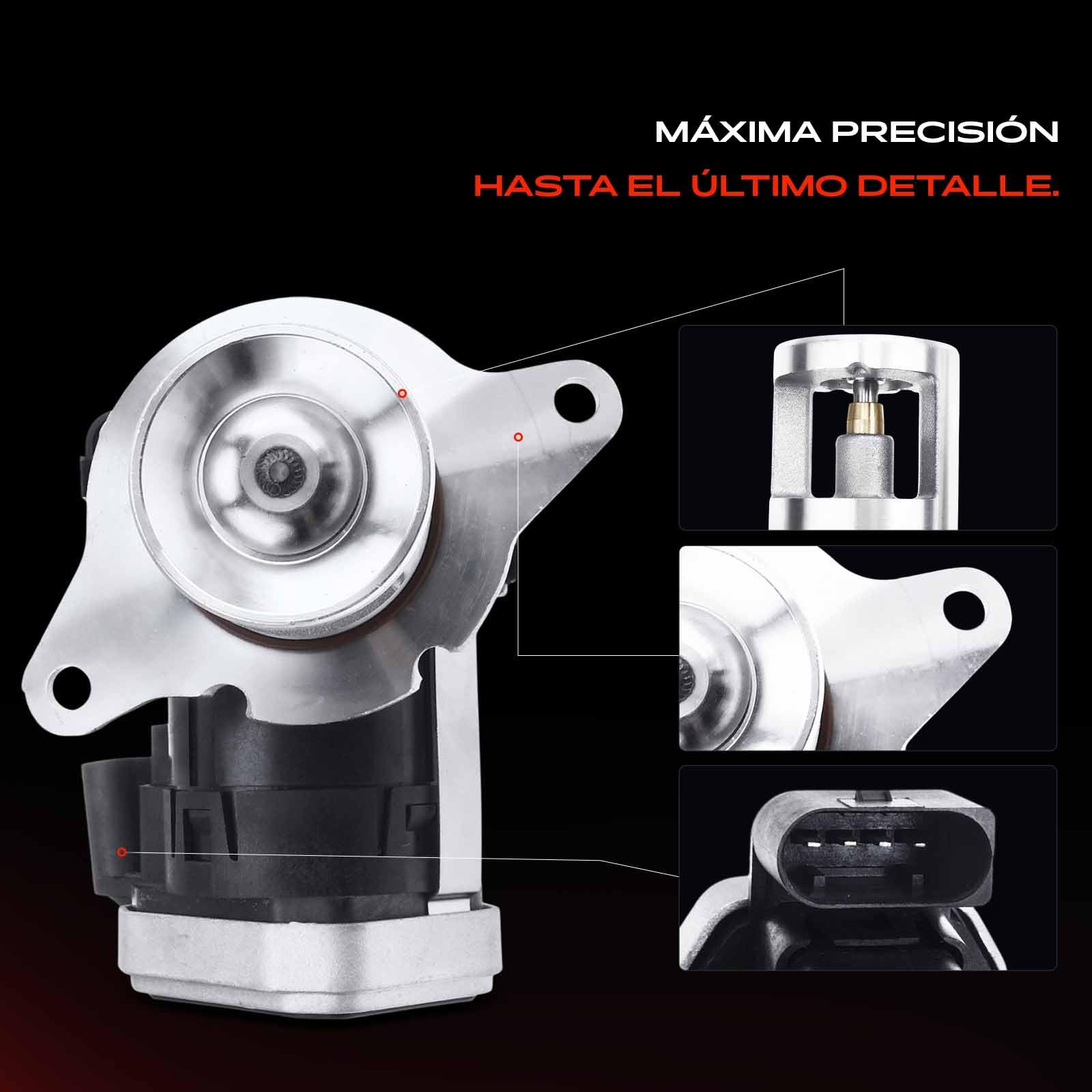 Frankberg Válvula EGR Diesel Compatible con Vito Bus W639 2.2L Vito/Mixto Furgoneta W639 2.2L Clase E W211 2.2L Clase E T-Model S211 2.2L CLClase C CL203 2.2L Replace# 6461400960