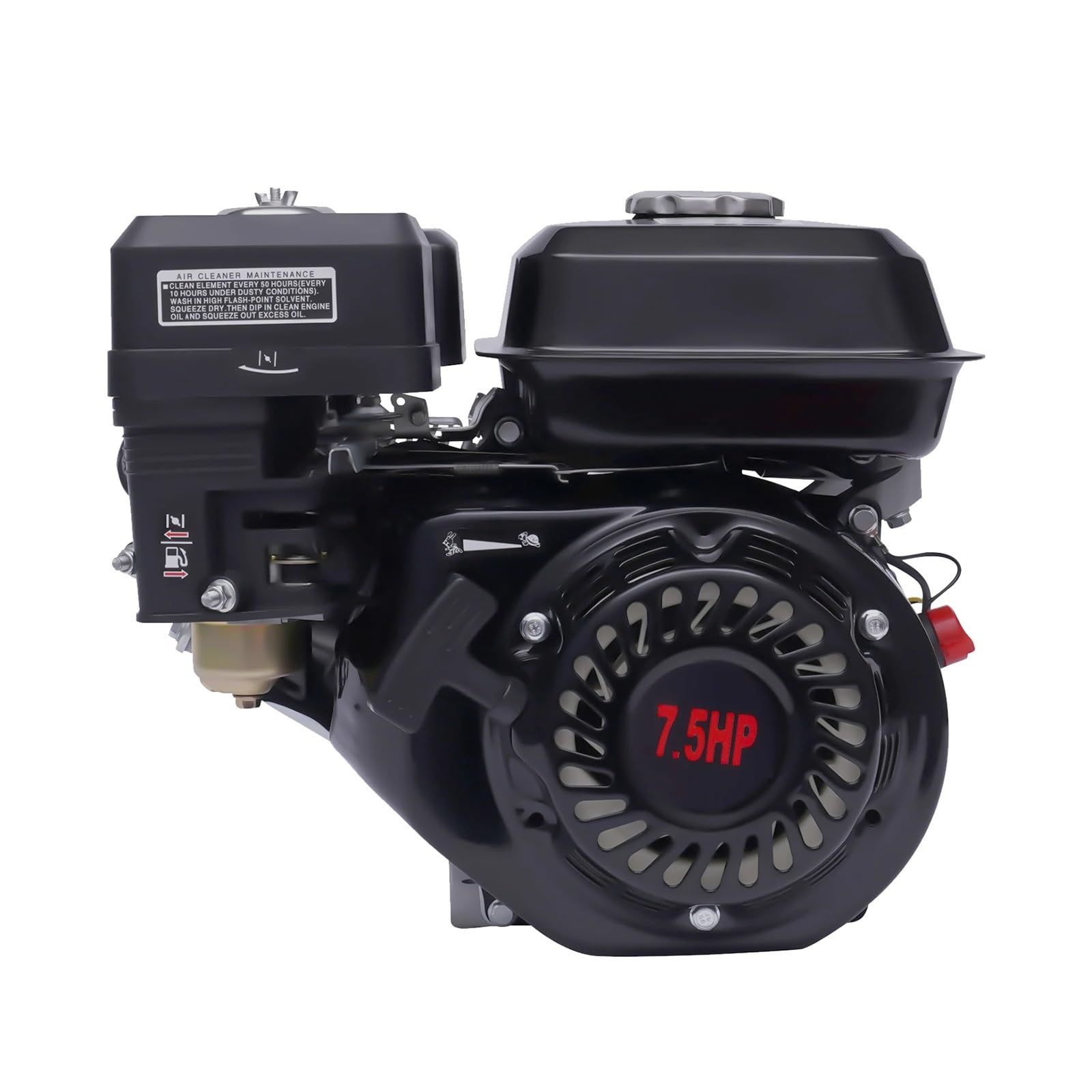 Motor De Gasolina 4 Tiempos Y 7,5 HP con Kit Herramientas Bajo Consumo Combustible Gas Control Seguridad Alta Sensibilidad Rendimiento Potente