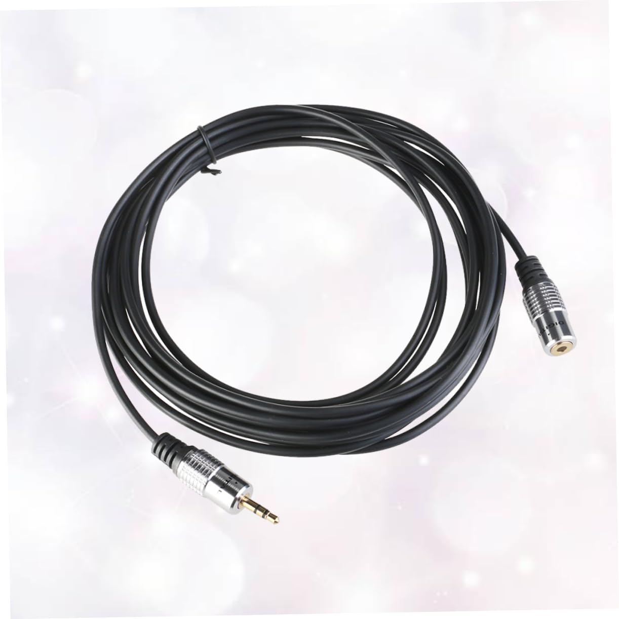 BESTonZON 6pièces Câble Audio Stéréo Prolongateur vers Femelle Aluminium Rallonge pour Écouteurs Mètres Lot
