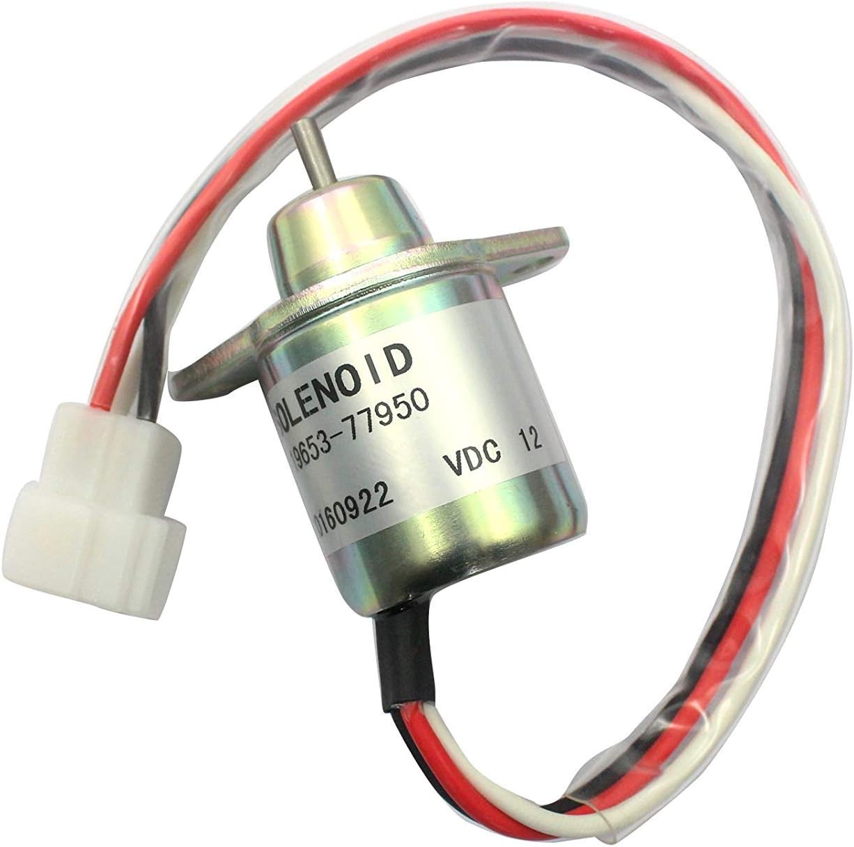 1503ES-12S5SUC5S 119653-77950 Stop Solenoid SA-4562-T SA-5213-12 DC12V Fuel Shutdown Solenoid Cut Off Solenoid for 4TNV94L-SFN 4TNV98L-SFN Excavator Engine Aftermarket Parts