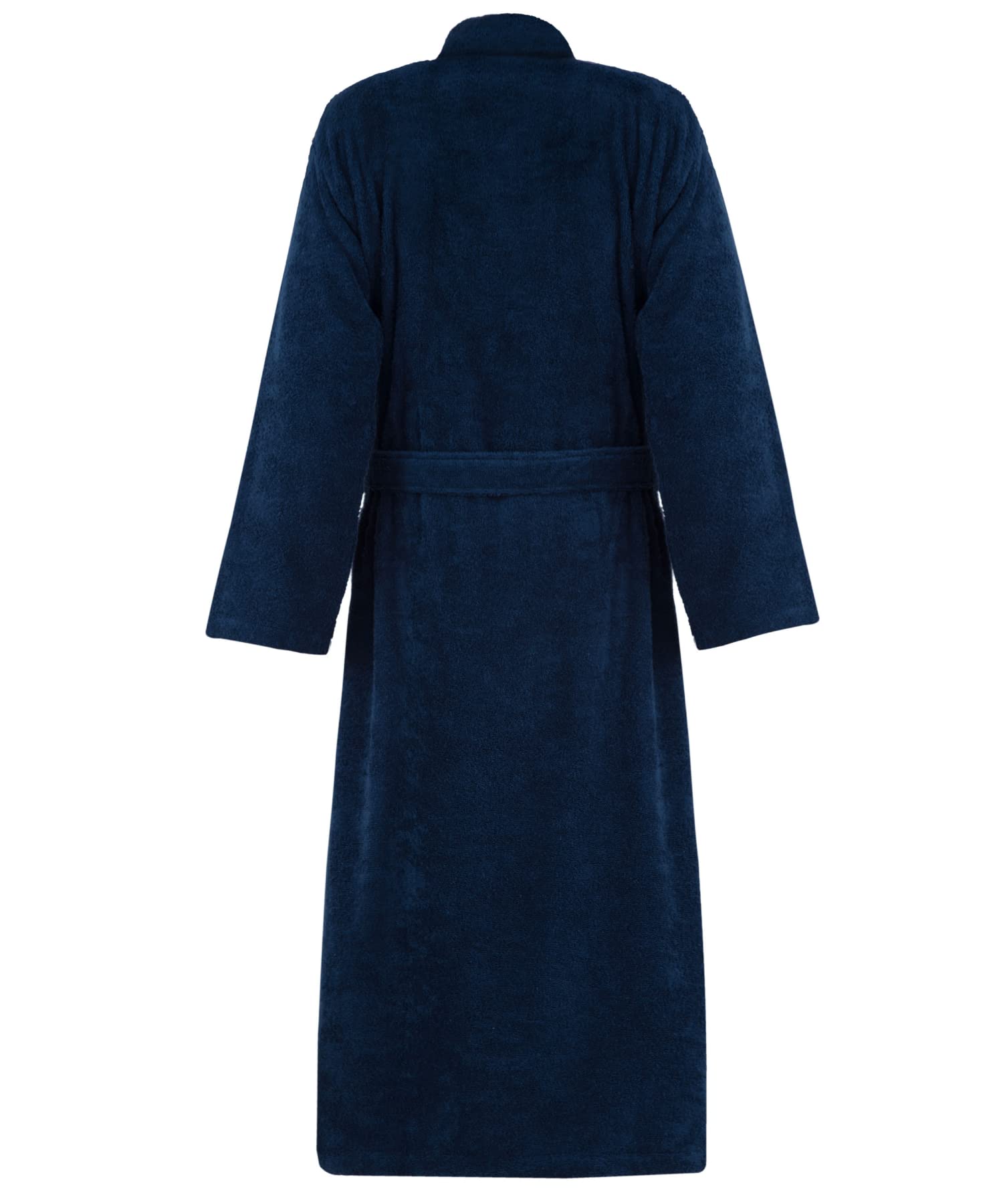 PandaHome Bademantel Damen und Herren aus 100% Baumwolle, Morgenmantel Frottee Kuschel, Saunamantel Warm und Kuschelig, 400 g/m²