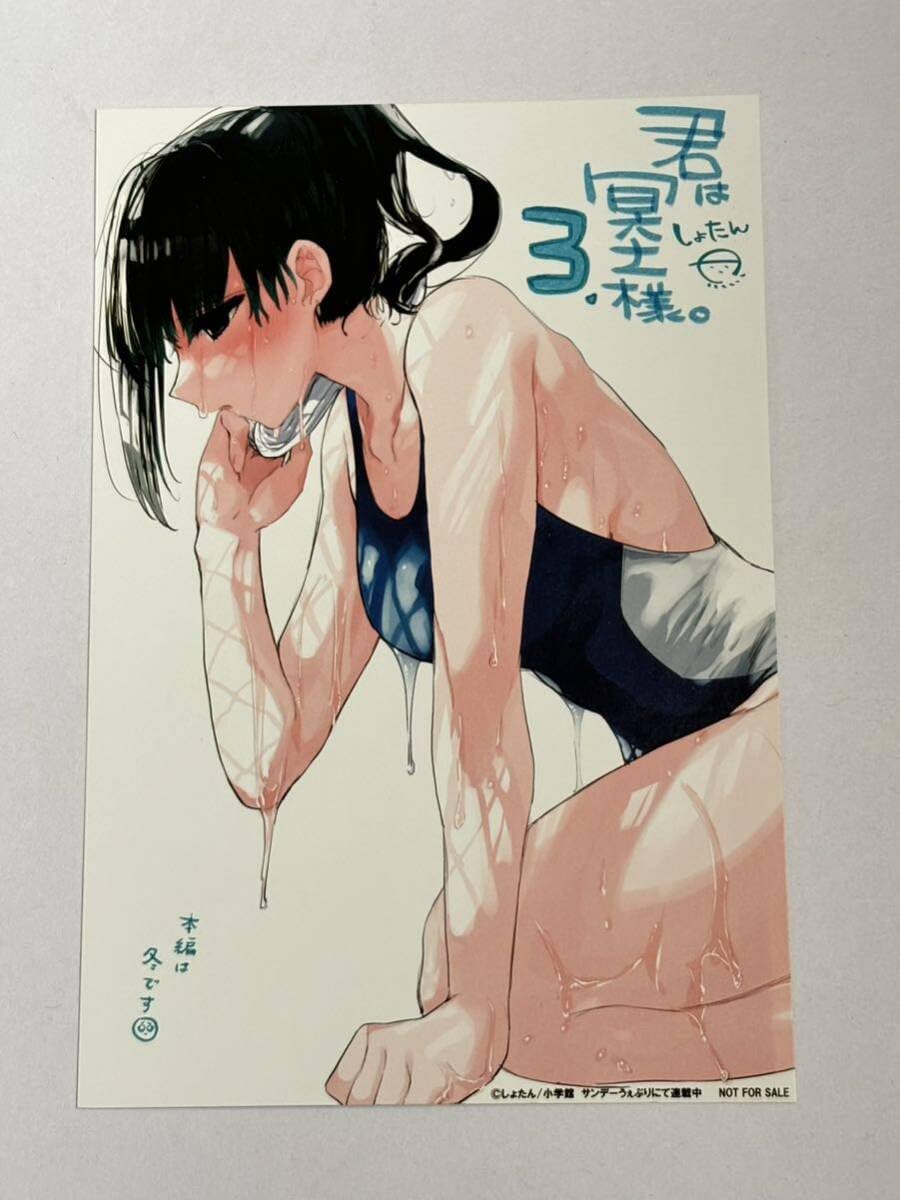 C105 しょたん あげもち.COM 君は冥土様 特典 ポストカード3種類 TVアニメ「君は冥土様。」×GiGOキャンペーン開催のお知らせ