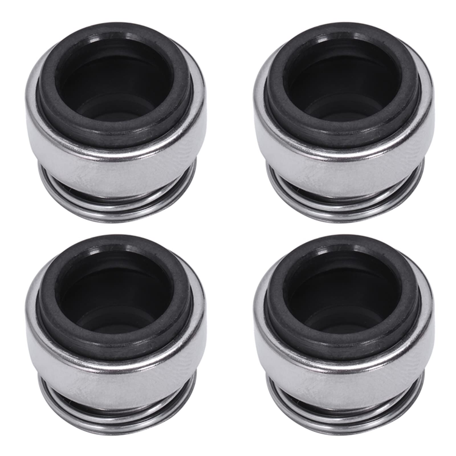 CZVJUKBYP 4X 12Mm Coiled Spring Rubber Bellow Pump Mechanical Seal 301-12 Shaft Seals